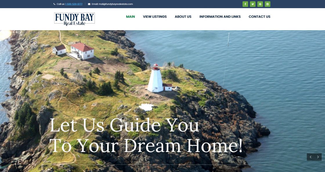 Fundy Bay Real Estate St. Andrews St. St. Stephen Grand Manan